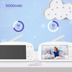 Elektronikus Nanny MUINE 5.5 ", 720P HD, 5000 mAh, legfeljebb 300 m