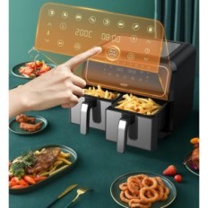 DIFRIC FRYER INNSKY IS-AF008, 1700W, 4L + 4L, tot 200C, 8 programma's