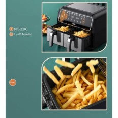 Ausstellung Diver Free Innsky Is-AF008, 1700W, 4L + 4L, bis 200 ° C