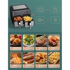 Utstillingsdiver Gratis Innsky IS-AF008, 1700W, 4L + 4L, opptil 200C