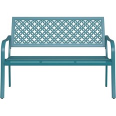 Garden bench Grand Patio up to 300 kg, 125 * 86 * 51cm, blue, used