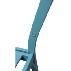 Puutarhapenkki Grand Patio jopa 300 kg, 125 * 86 * 51cm, sininen, käytetty