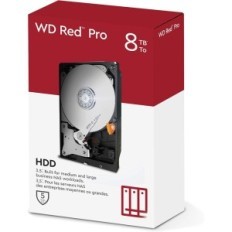 Disco Rígido WD Red Pro 8 TB WD8003FBX 3.5 '', 7200 rpm, SATA 6 GB / s