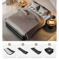 Golofte matras met 203x152x46 cm Airefin Queen AF-A08, gebruikt