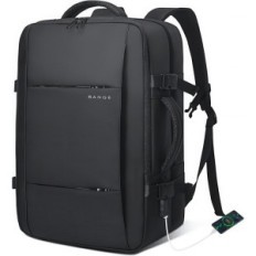 Mochila de viagem batendo em um laptop 17,3 "com porta de carregamento, preto