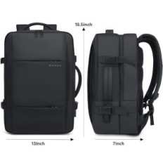 Sac à dos voyageur frappant sur un ordinateur portable 17.3 "avec port de charge, noir
