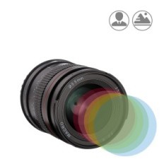 Jintelo Tele-Tier 135mm F 2.8 MF UMC združljiv z Nikonovimi kamerami