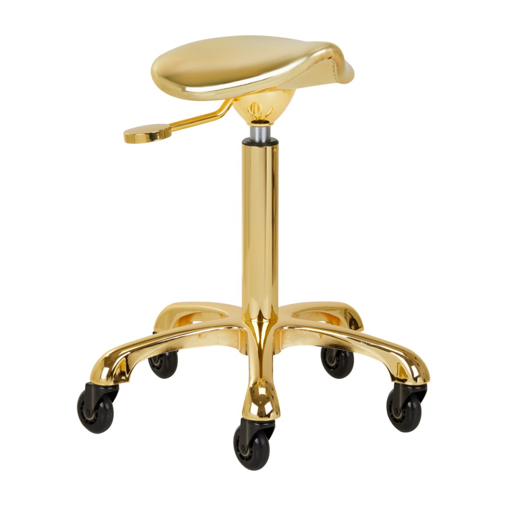 Gabbiano Fine Gold stool — front view