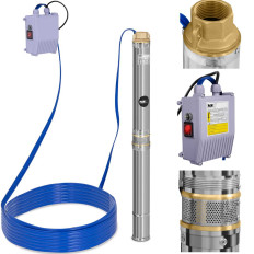 Bomba sumergible para pozo profundo MSW 3800 l / hora hasta 39 m