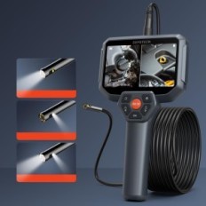 Depust ds590 endoskopinis fotoaparatas su apšvietimu, 5 '' ips, 7.9mm, 1080p