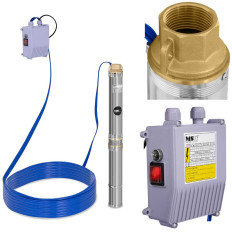 Potopne pumpe za duboko dobro MSW 3800 l / sat do 28 m