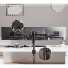 Stovėti trys monitoriai BONTEC MDM003, 13-24 '', iki 10 kg, paroda