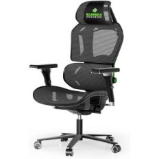 Eureka ergonoomiline tursk-MW2-01g mängujuht koos peatoega, mida kasutatakse