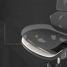Eureka Ergonomisk COD-MW2-01G Gaming Chair med nakkestøtte, brukt