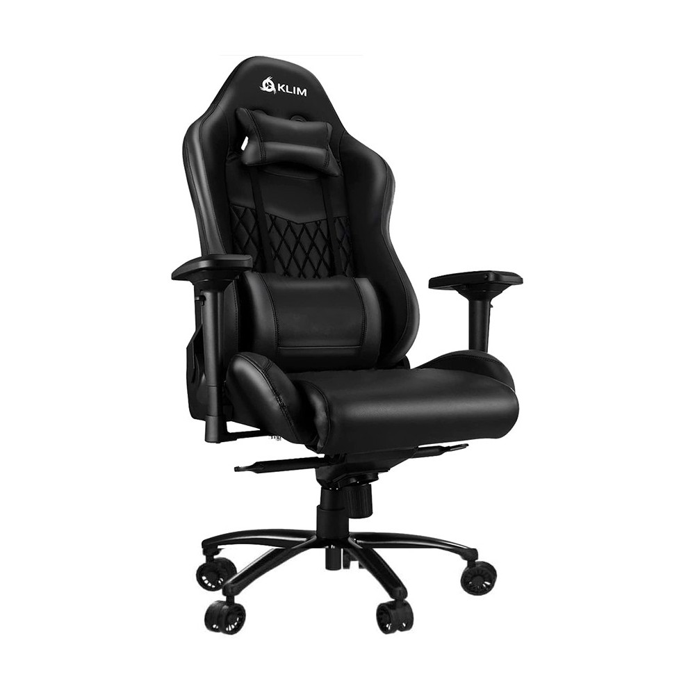 Gaming armchair Klim Esports up to 150 kg, black