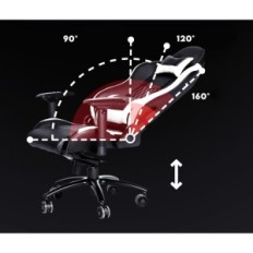 Gaming Sessel Klim Esports bis 150 kg, schwarz