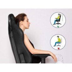 Gaming Lacchair Klim Esports op til 150 kg, sort