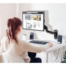 BONTEC GWM01 Monitori hoidja, 13-42 '', Wall, VESA 200/100/75, must