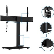 Stand de table Bontec ST13, 32-65 '', jusqu'à 45 kg, VESA 600x400mm