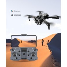 DRON K9 Pro Mini drone su 4K kamera, juoda spalva