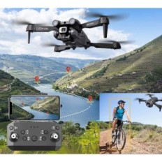 Összehajtható drón Mingfuxin Drone i3 PRO kamera, élő videó FPV WiFi