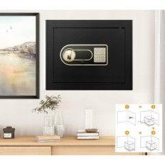 Tiskgg Sicuro con borsa ignifuga per documenti 30x31x37cm 30L, utilizzato