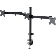 Brukt stativ for tre bontec mdm003 skjermer, 13-24 '', opptil 10 kg