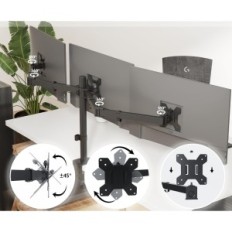 Stand für drei Bontec MDM003-Monitore, 13-24 '', bis zu 10 kg