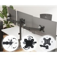 Stand für drei Bontec MDM003-Monitore, 13-24 '', bis zu 10 kg