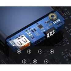 Power Bank TOPK 20000Mah, 20W, LED zaslon, modra, uporabljena