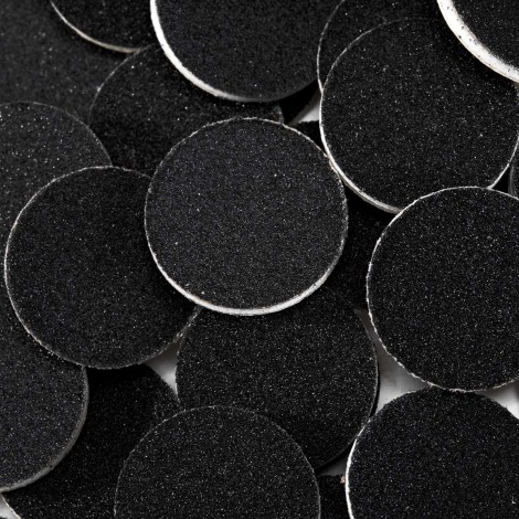 EXO disco de lixar poddisk 15mm grão 240 — close-up da superfície