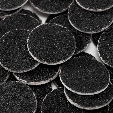 Disco de lijado EXO poddisk 20mm grano 80 — detalle de la superficie