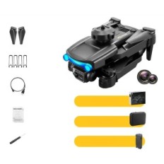 MINI DRON HLLGT M5 z vrtljivim fotoaparatom 360 ° 4k