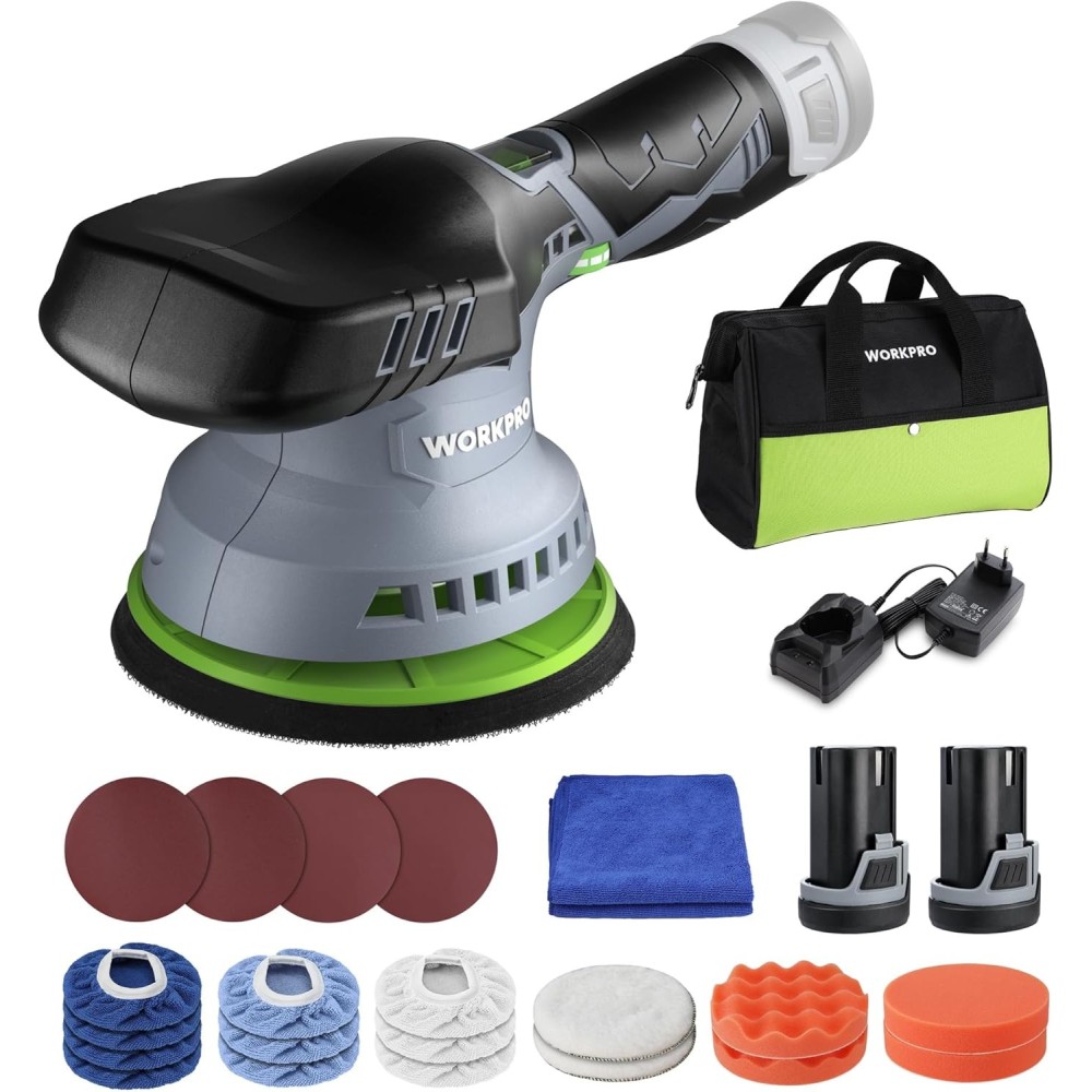 WorkPro W125196AU 12V, 2800-5500 apgr./min., 150 mm, KPL.