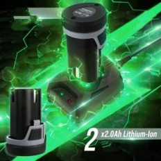 WORKPO W125196AU 12V, 2800-5500 RPM, 150 mm, KPL.