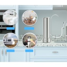 Waterdrop WD-CTF-01 Waterfall Water Filter, 8000 gallonit, mida kasutatakse