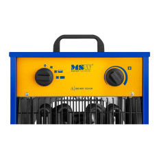 Bouwventilator voor het drogen van muren van rechthoekige gips 400v 9000w