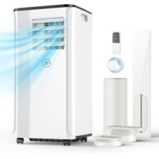 KGogo 9000BTU mobiilne kliimaseade 4in1, 2,64 kW koos ekraaniga