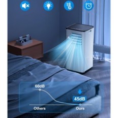 KGOGO 9000BTU Mobilní klimatizace 4In1, 2,64 kW, s displejem