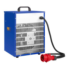 Bouwventilator voor het drogen van muren van rechthoekige gips 400v 9000w