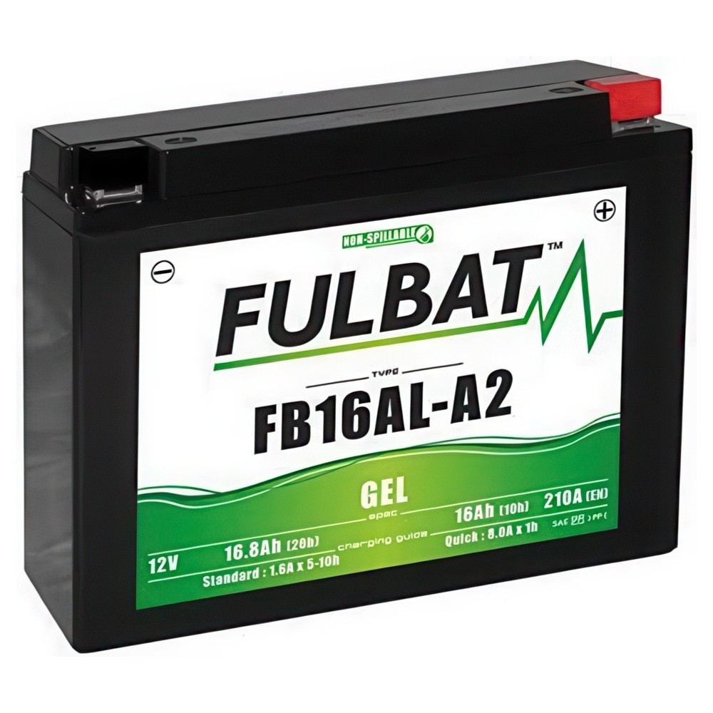 FULBAT FB16AL-A2 Gel, imperméable, 16,8Ah, 210amp, utilisé