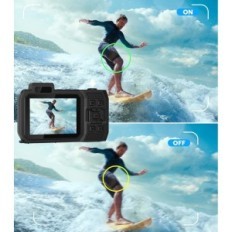 Kamera podwodna MOREXIMI D50 4K 65 MP z kartą 64 GB, po naprawie