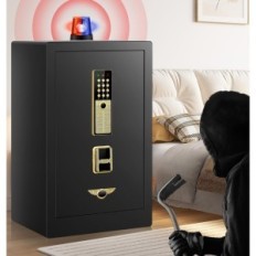 Big Fire-resistent Safe Mejasg 80L med dokumentpose 60 x 40 x 34 cm