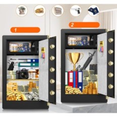 Grande antincendio SAFE MEJASG 80L con sacchetto di documenti 60 x 40 x 34 cm