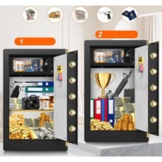 Grande antincendio SAFE MEJASG 80L con sacchetto di documenti 60 x 40 x 34 cm