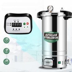 Autoklave Huanyu LHS-B 24L, sterilizator, 126-129C, 283x700mm