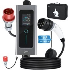 EVIEUN EV KEEVAM2 kabel série typu 2, 11 kW, 3-fáze, 6-16a, 5m