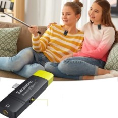 Saramonic Blink500 Pro Microfone Sem Fio, TX + TX + RXUC, usado