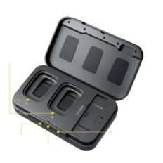 Saramonic Blink500 Pro Ασύρματο μικρόφωνο, TX + TX + RXUC, που χρησιμοποιείται