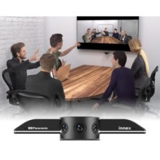 Câmera panorâmica Outros C830 180 ° 4K com inteligência artificial